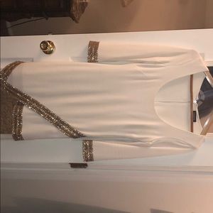 Rhinestone Bebe dress size small